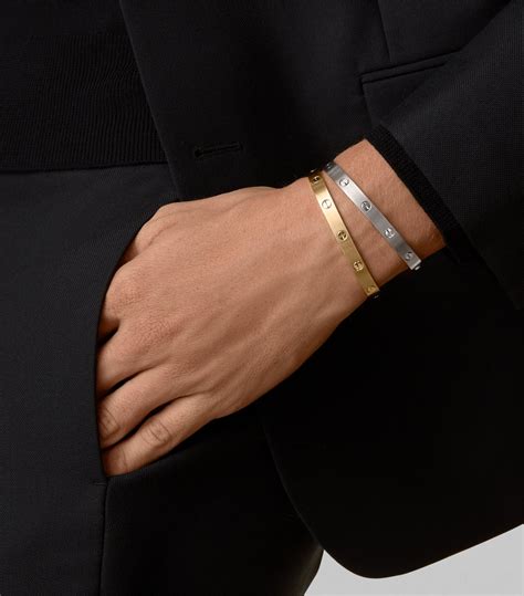 cartier men love bracelet|cartier love bracelet men price.